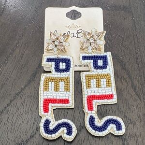 NolaBoo Star Beaded Earrings